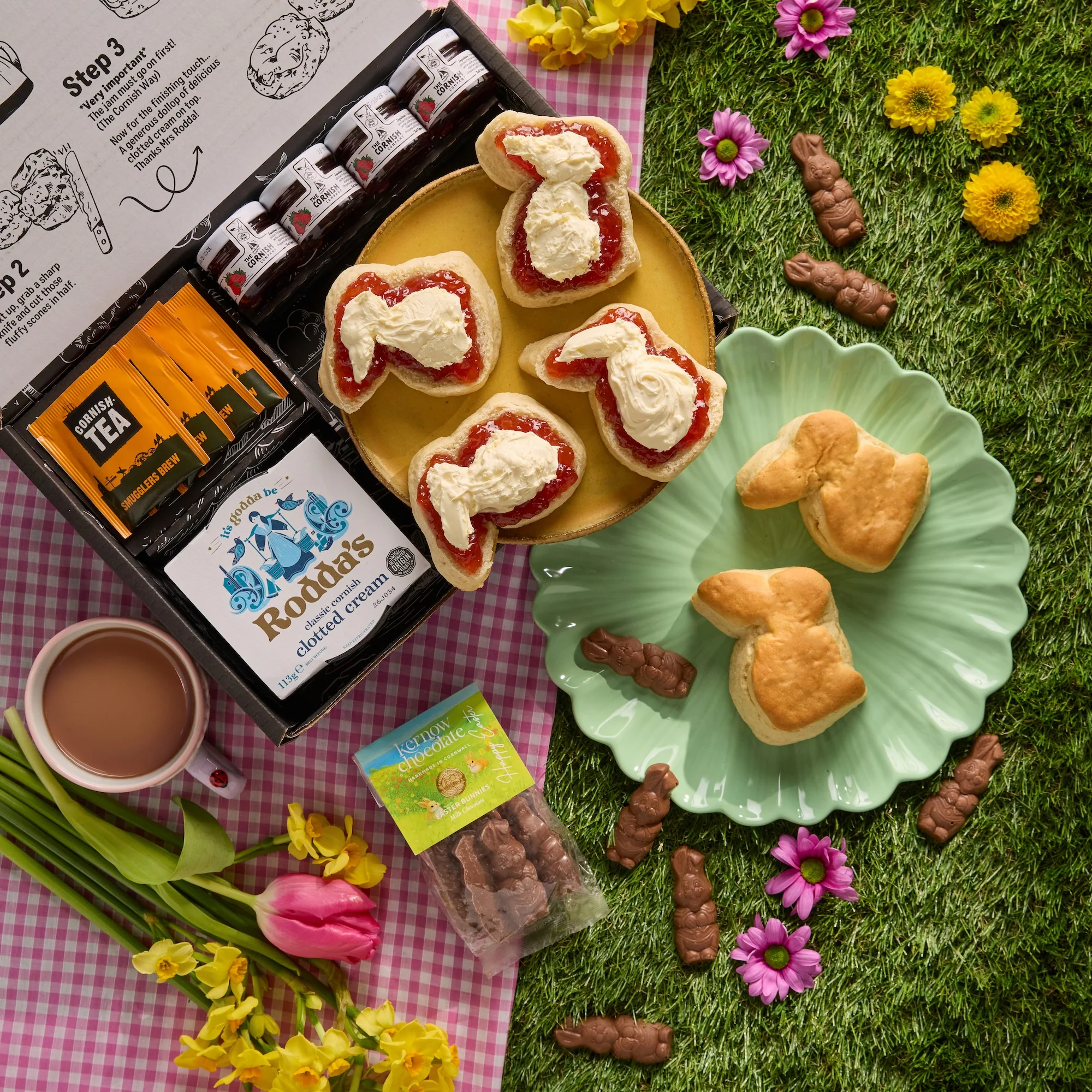 The Bunny Cream Tea Hamper - Image 3