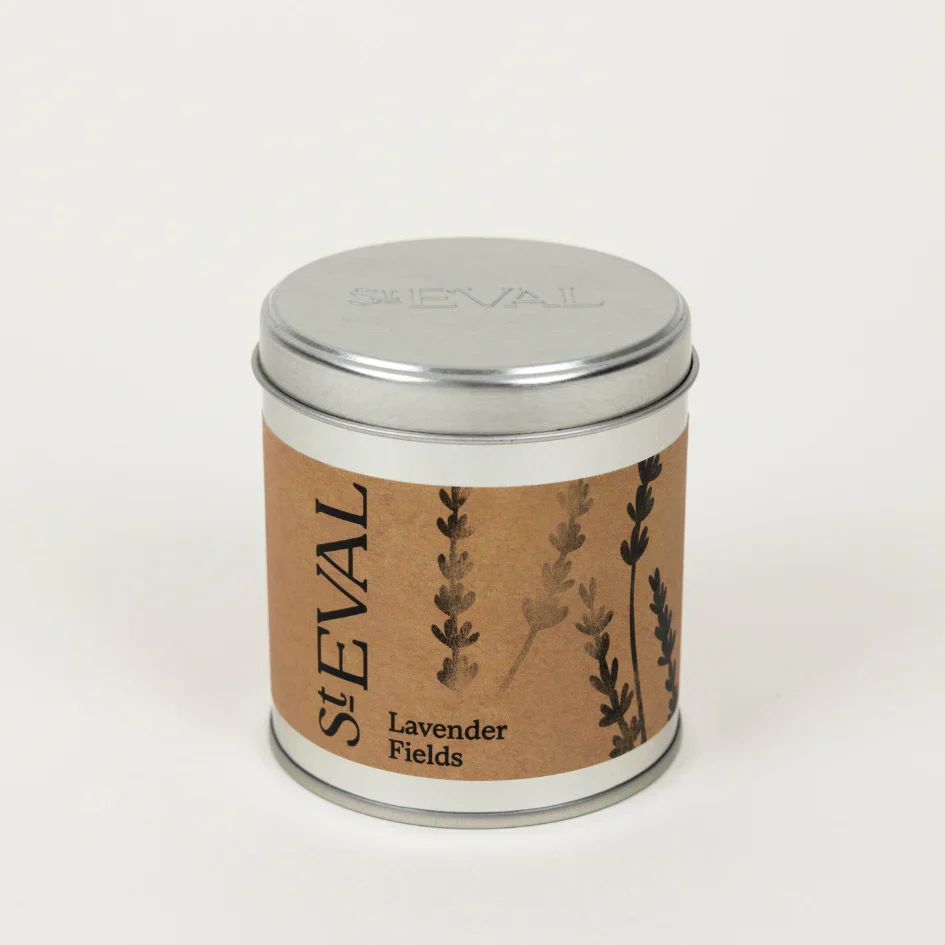 St Eval Lavender Scented Tin Candle - Image 3