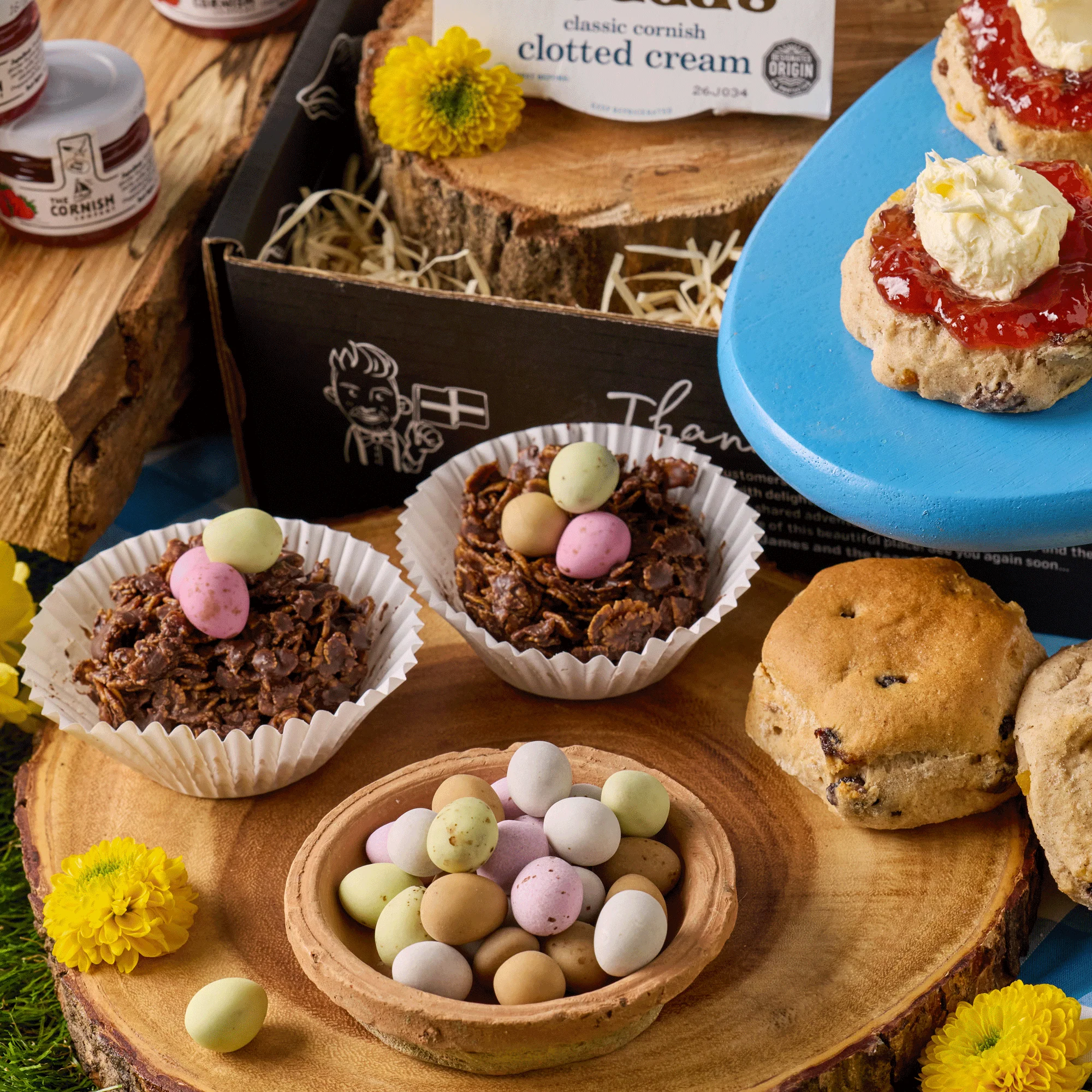 Easter Delight Cream Tea Hamper - Image 6